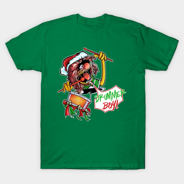 Drummer Boy T-Shirt by ActionNate